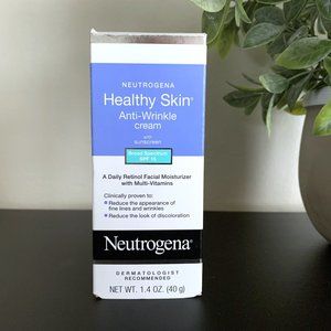 Neutrogena Healthy Skin ANTI WRINKLE CREAM w Sunscreen 1.4 oz SPF 15 Exp 08/22